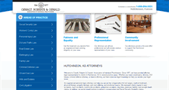 Desktop Screenshot of hutchlawks.com